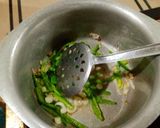 A picture of step 2 of Seekh kabab pasta.