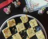A picture of step 5 of Cashew kalakand.