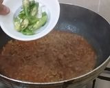 A picture of step 5 of Qeema Piyaz.