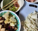 Foto langkah ke 1 dari resep Tongseng Terong, Labu Siam, Tetelan.