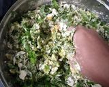 A picture of step 2 of Methi na gota.