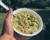 A picture of step 2 of Fitness Recipes-Guacamole Recipe: To Satisfy Your Avocado Obsession.