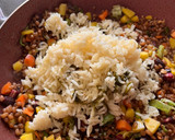 Foto del paso 4 de la receta: Arroz con trigo y vegetales