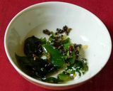 A picture of step 2 of Amla raita.