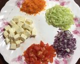 A picture of step 1 of Vegetable Sandwich.