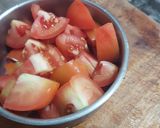 Foto langkah ke 7 dari resep Ayam Bayam Tomat.