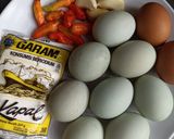 Foto langkah ke 1 dari resep TELUR ASIN HOMEMADE PRAKTIS (TELUR BEBEK DAN TELUR OMEGA).