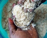 A picture of step 5 of Coconut gireba.