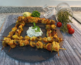 Foto del paso 4 de la receta: Brochetas de solomillo al curry y verduras 🍢🔥