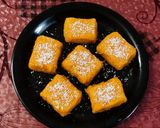 A picture of step 7 of Orange barfi.