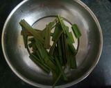 A picture of step 2 of Saffron tea kashmiri Kesar kavo.