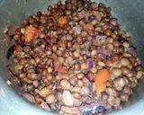 A picture of step 3 of Pegion Peas.
