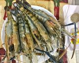 Hình bước làm 1 của món Tôm càng xanh phô mai