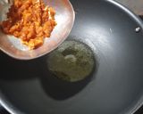 A picture of step 2 of Dahi Tikhari.
