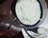 A picture of step 1 of Koffee Lassi.