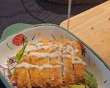 รูปขั้นตอนการทำที่ 9 ของ สลัดไก่ทอด🥗🍗