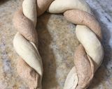 Foto del paso 6 de la receta: Pan lactal bicolor trenzado