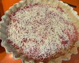 Foto del paso 4 de la receta: Tarta de calabacín jamón y queso