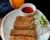 চীজ আলুর ফিঙ্গার (Cheese potato finger recipe in Bengali) রেসিপির ধাপ 7 ছবি