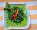 Foto langkah ke 3 dari resep Sayur tuttu || daun singkong tumbuk || Makassar Sul-sel.