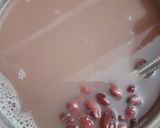 A picture of step 1 of Rajma/Red kidney beans.