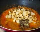 Foto langkah ke 4 dari resep Ati Ampela Usus Kentang Pedas.