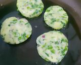 A picture of step 7 of Sweet potato and spinach pattice.