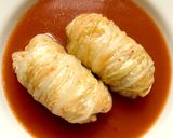 A picture of step 16 of Easy Comfy Stewed Napa Cabbage Rolls (Stuffed Cabbage) with Oats.
