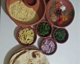 A picture of step 2 of Baysan naan.