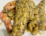 Foto del paso 6 de la receta: Colitas de rape en salsa verde con almejas y gambas