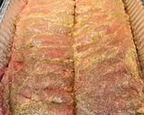 A picture of step 5 of Peppered BBQ St.Louis Ribs.