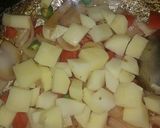 A picture of step 2 of Bembino pulao.