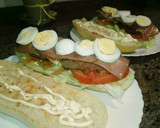 Foto del paso 8 de la receta: Hamburguesa en pan baguette (tipo skrat)