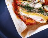 Une image de l'étape 4 de Pizza 🍕 wrap minutes cordon bleu 😋.