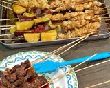A picture of step 7 of Yakitori Party.