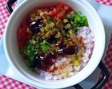 Foto del paso 3 de la receta Cola de jurel blanco de roca con salteado de chimichurri