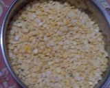 A picture of step 1 of Veggie stuffed moong cheela.