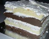 Foto langkah ke 9 dari resep Cake Kacang Rasa Mocca dan Vanilla ala Rumah Ambolay.