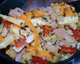 Foto del paso 2 de la receta: Arrollado de pollo con pechuga