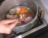 A picture of step 2 of 3 spice Aloo Keema Recipe.