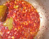 A picture of step 2 of Jollof rice.