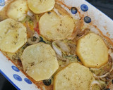 Foto del paso 4 de la receta: Solomillo de cerdo al horno con patatas