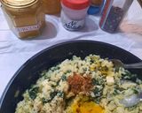 Foto del paso 4 de la receta: Bocaditos de arroz  y espinacas en airfryer (o al horno)