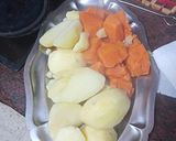 Foto del paso 5 de la receta Sancocho canario con mojo y pella de gofio