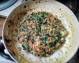 Foto del paso 3 de la receta: Tortilla de espinaca y zanahoria