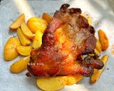 Hình bước làm 5 của món Sườn Heo Nướng Tảng
