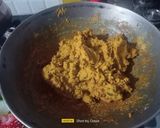 A picture of step 6 of Jowar Flour Khichu OR Sorghum Flour Porridge.