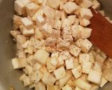 Petrezselymes zellerkrémleves, pirított dióval recept fázis 4 fotója