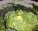 A picture of step 9 of Palak corn.