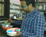 A picture of step 8 of Makhni daal rajma.